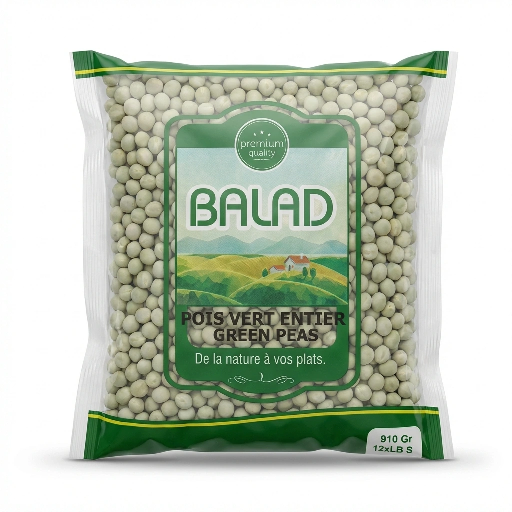 BALAD POIS VERT ENTIER 12X2LBS