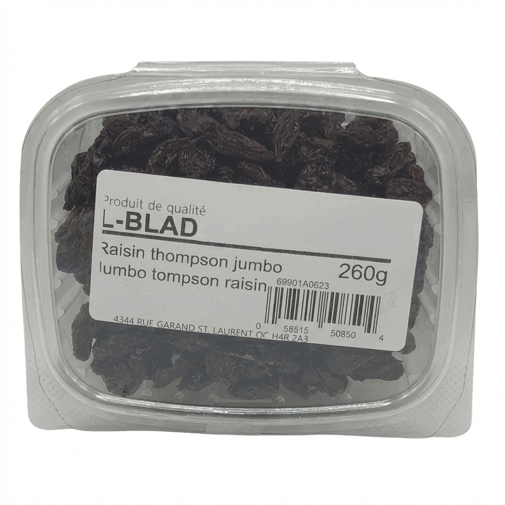 RAISIN THOMPSON JUMBO 12X260GRS