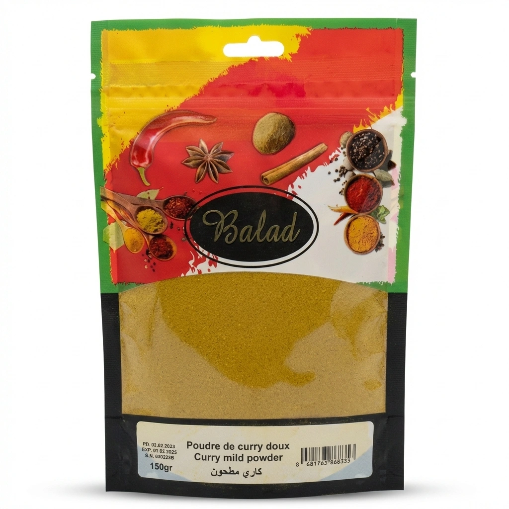 BALAD CURRY MILD 36X150GRS