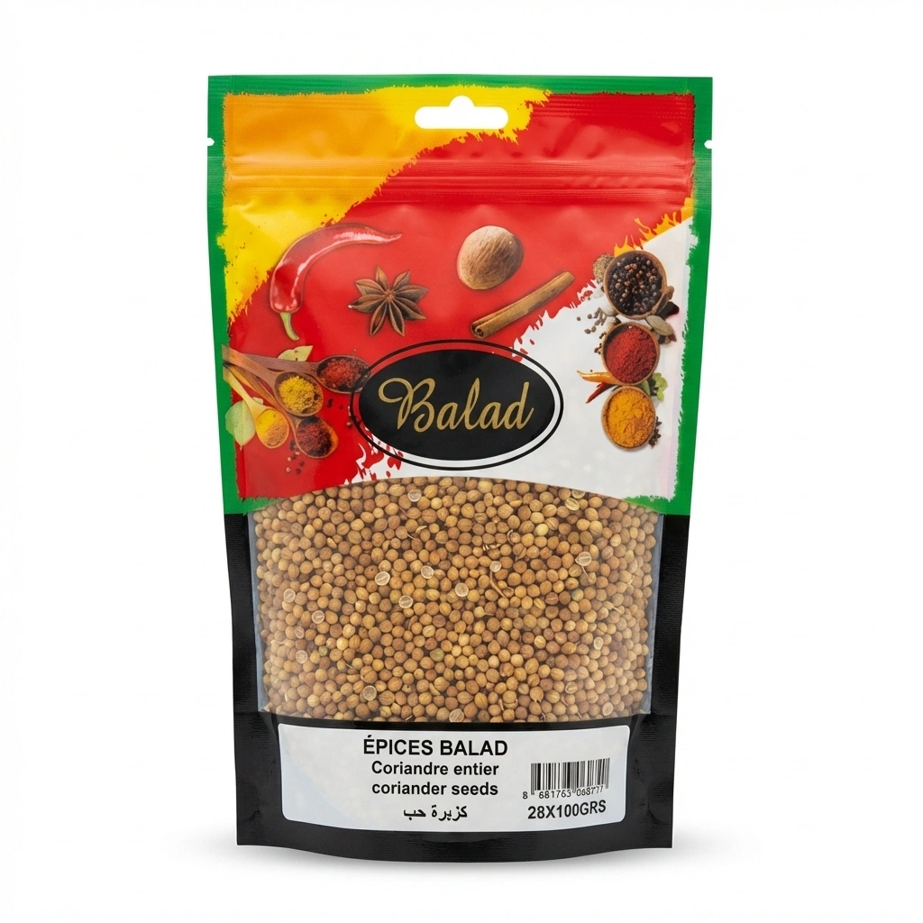 BALAD CORIANDER SEEDS 28X100GRS
