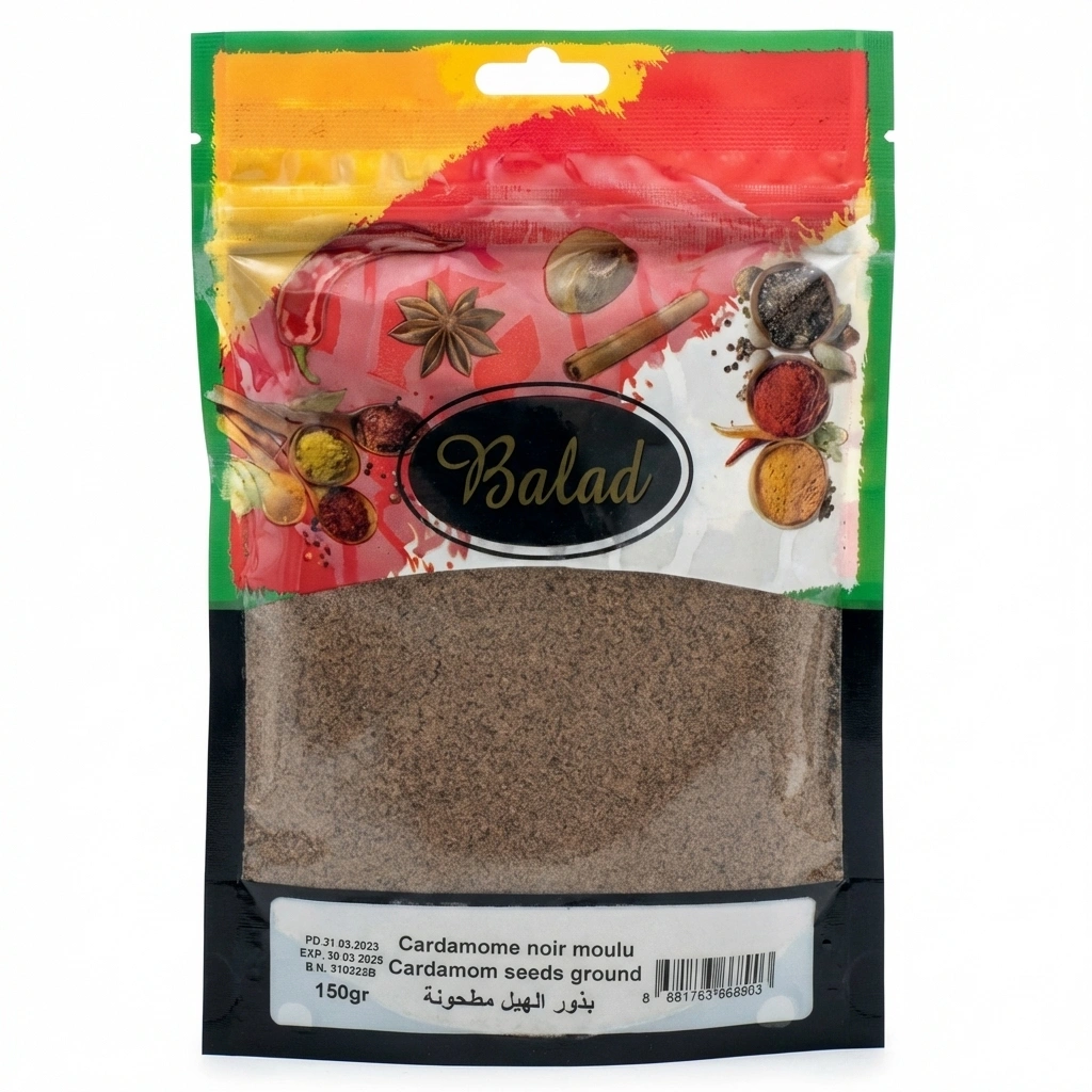 BALAD CARDAMON SEEDS GROUND 40X150GRS