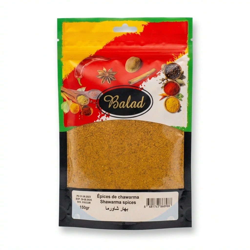 BALAD SHAWARMA SPICES 40X150GRS