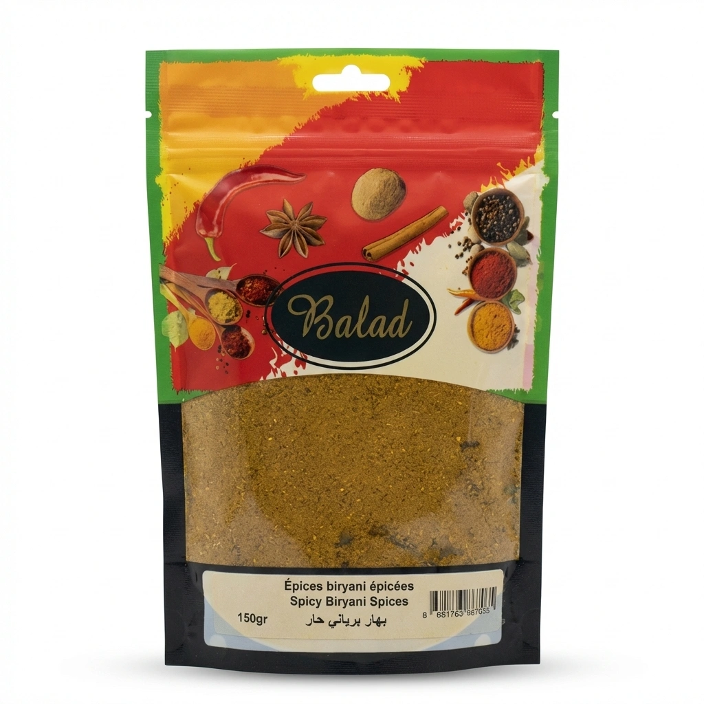BALAD BIRYANI HOT SPICES 40X150GRS