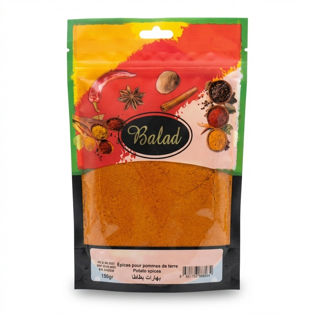 BALAD POTATO SPICES 48X150GRS