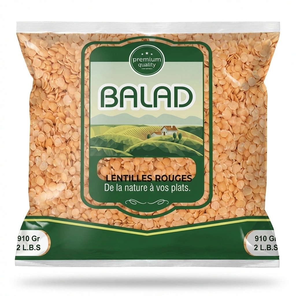 BALAD LENTILLE ROUGE 12X2LBS