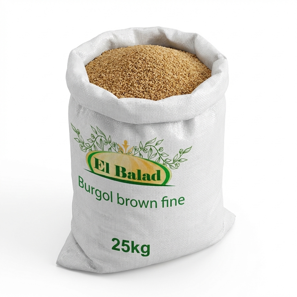 BURGOL FINE BROWN 25KGS