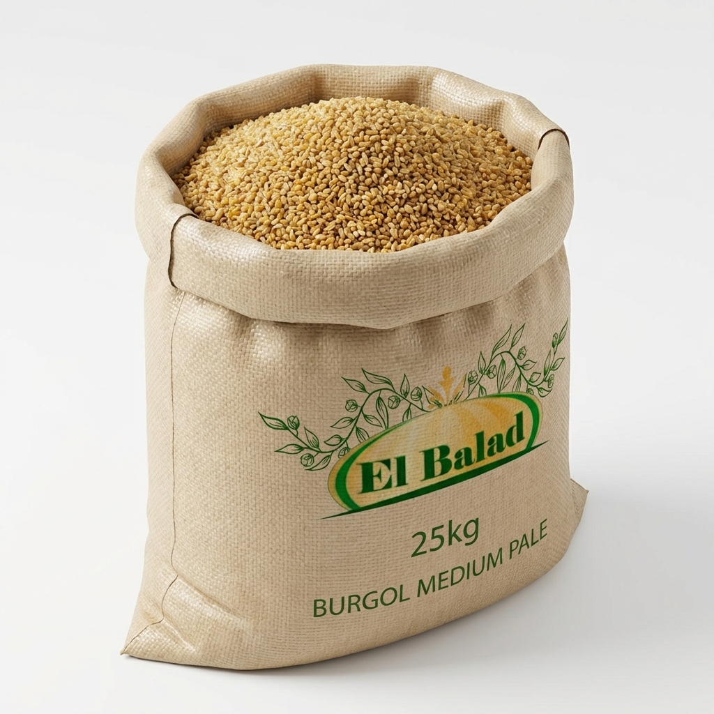 BURGOL MEDIUM PALE 25KGS