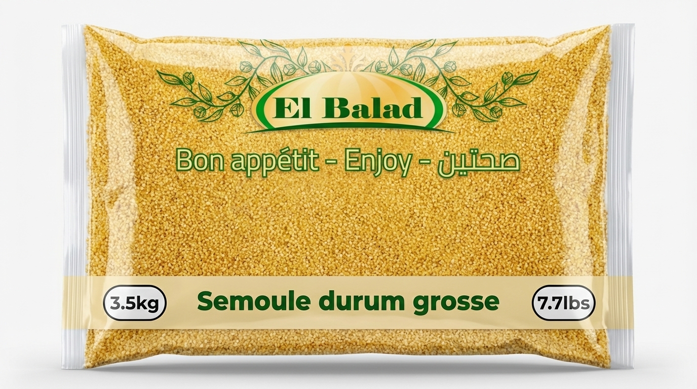 BALAD SEMOULE DURUM GROS 3.5KGS