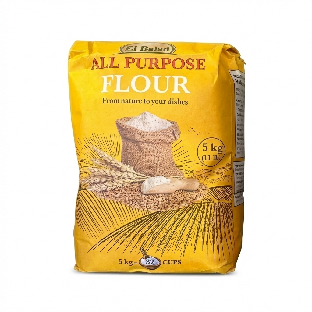 EL BALAD FARINE DE BLÉ TOUT USAGE 5KGS