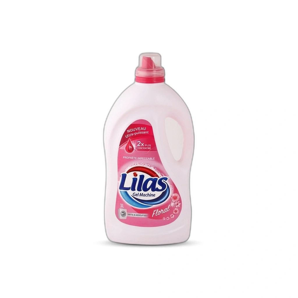 LILAS GEL À LESSIVE FLORAL 4X3L