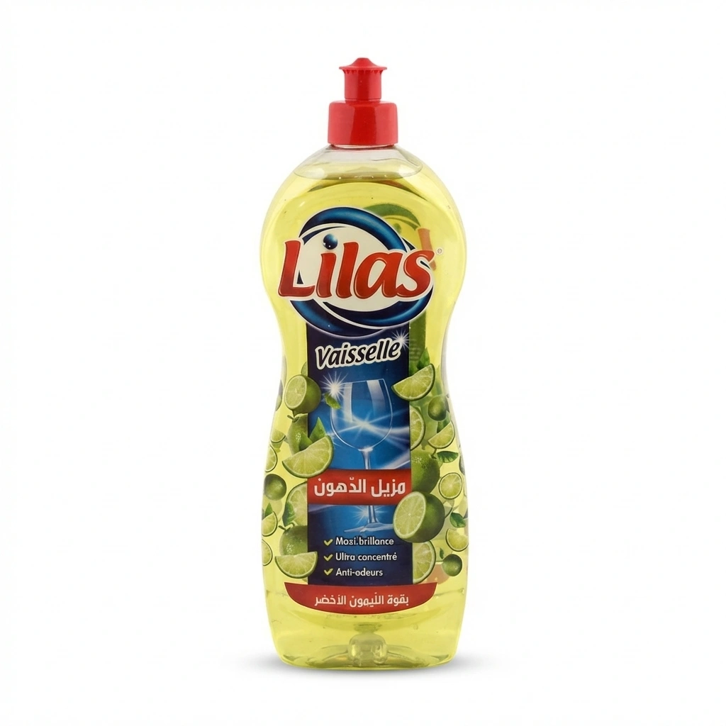 LILAS LIQUIDE À VAISSELLE CITRONS VERTS 12X580ML