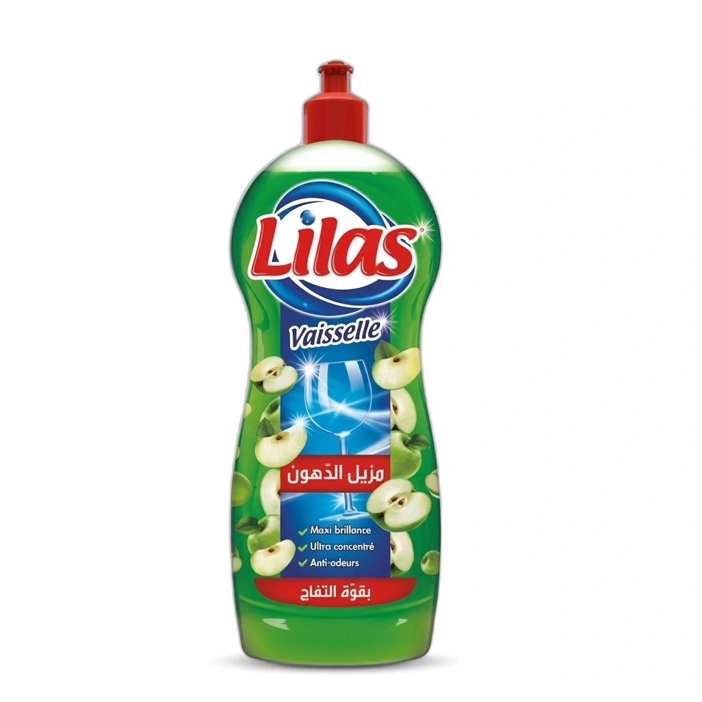 LILAS LIQUIDE À VAISSELLE POMMES 12X580ML