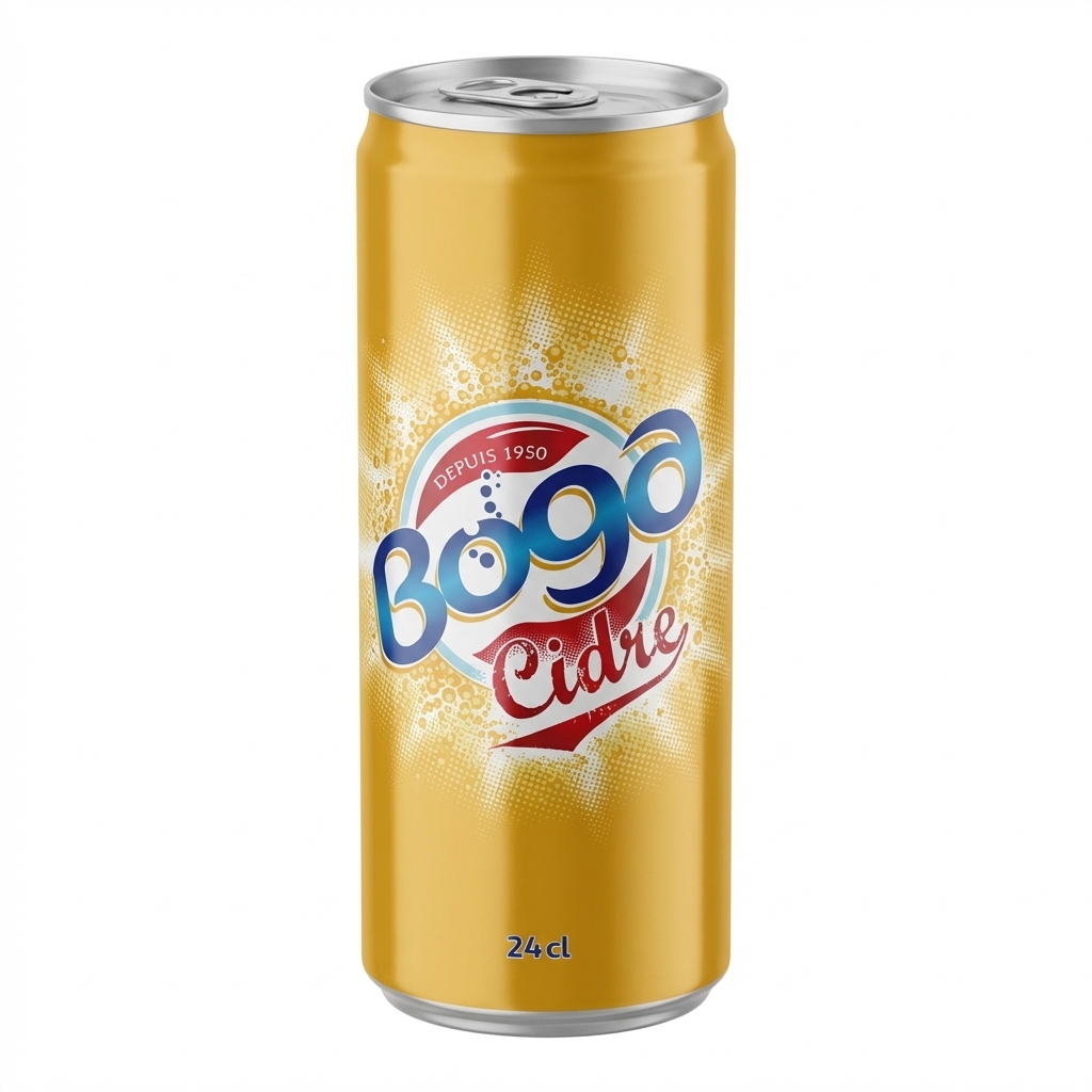 BOGA CIDRE CANETTE 24X240ML