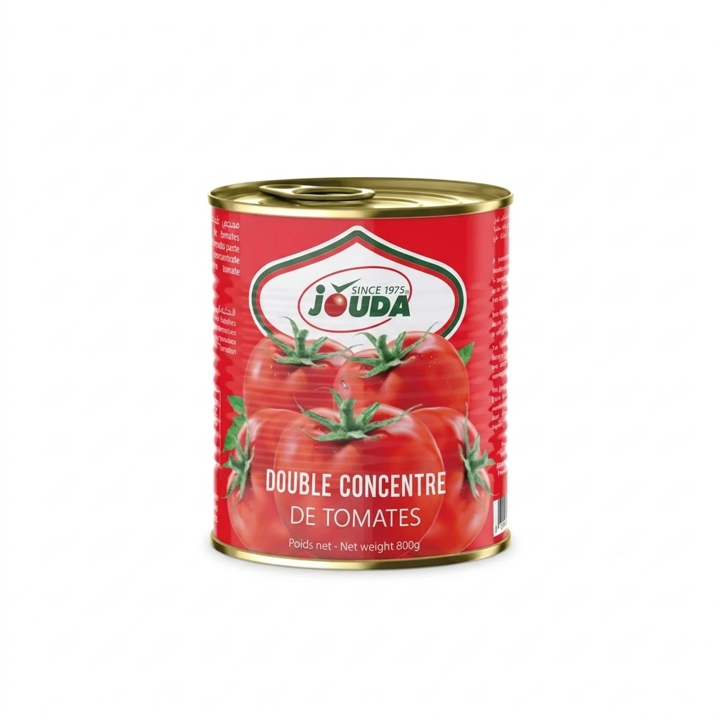 JOUDA DOUBLE CONCENTRÉ DE TOMATE 12X800GRS