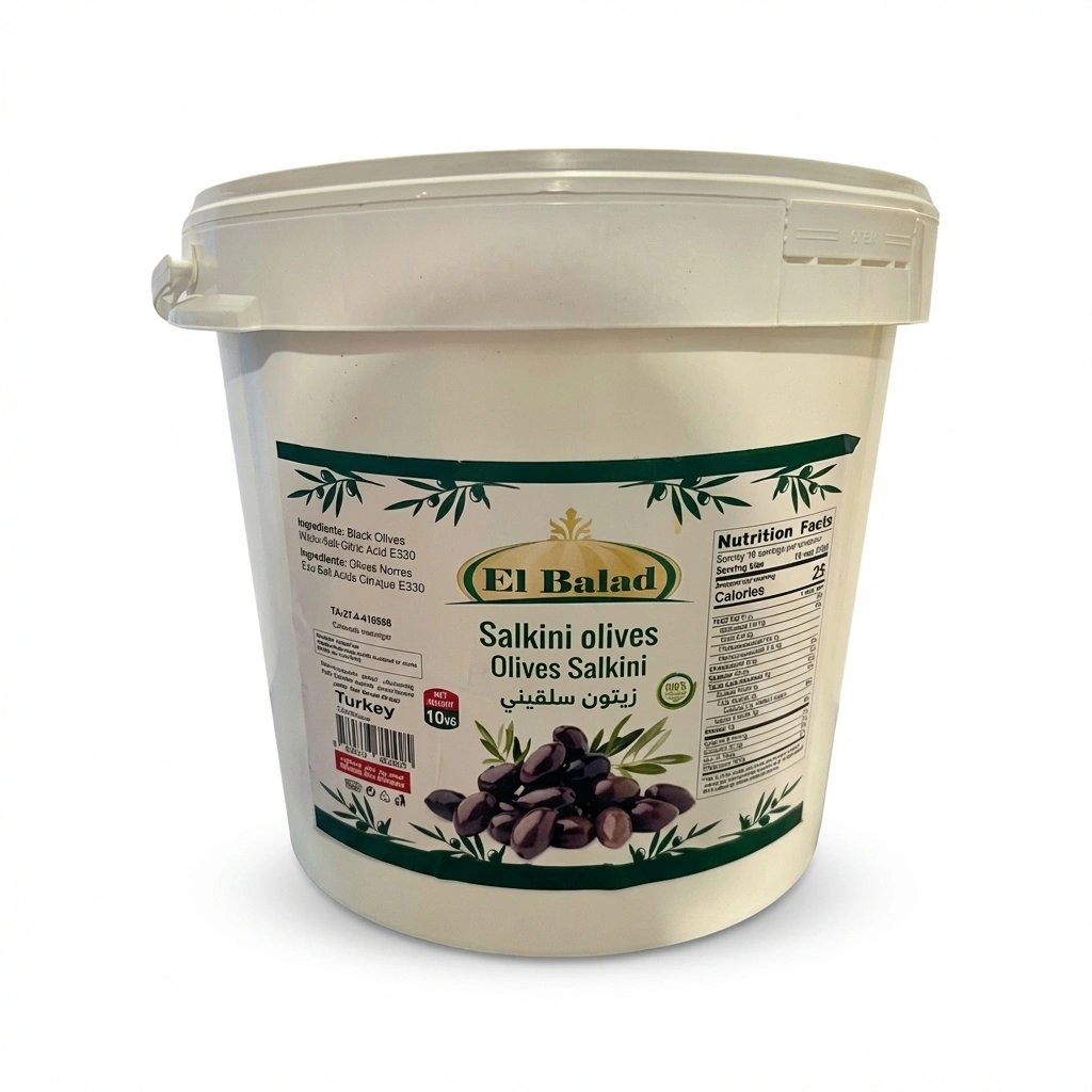 EL BALAD OLIVES NOIR SALKINI 10KG