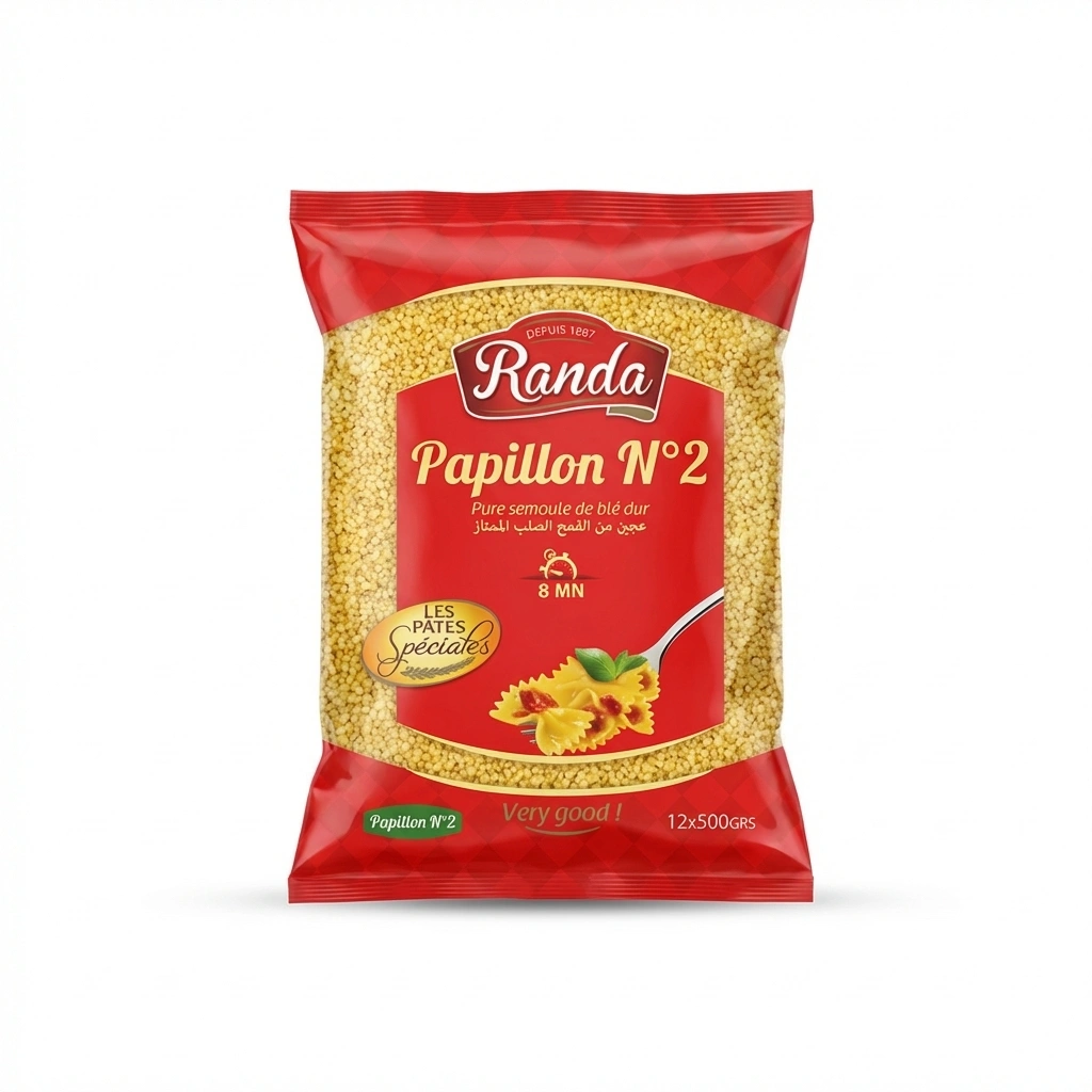 RANDA PAPILLON N°2 12X500GRS