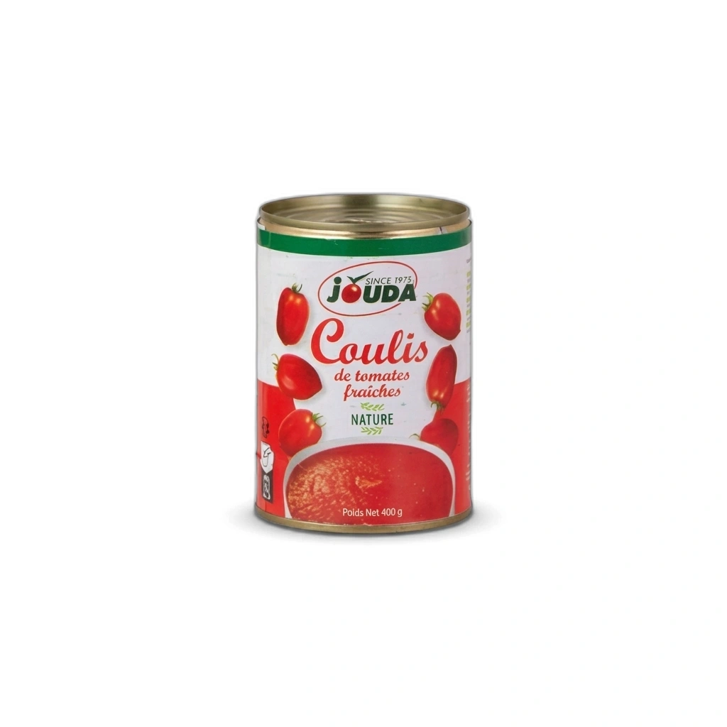 JOUDA COULIS DE TOMATES FRAICHES 12X400GRS