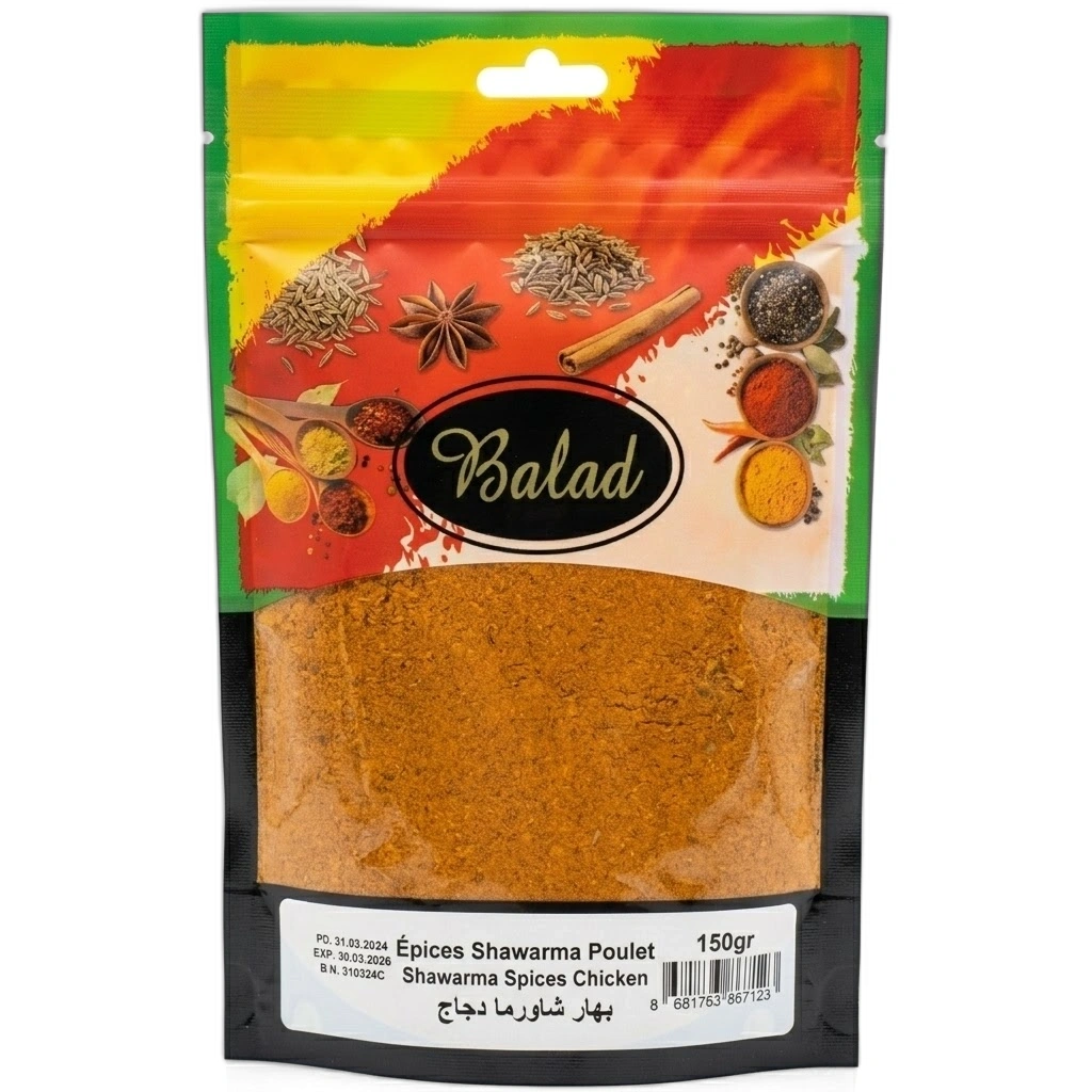 BALAD SHAWARMA SPICES CHICKEN 40X150GRS