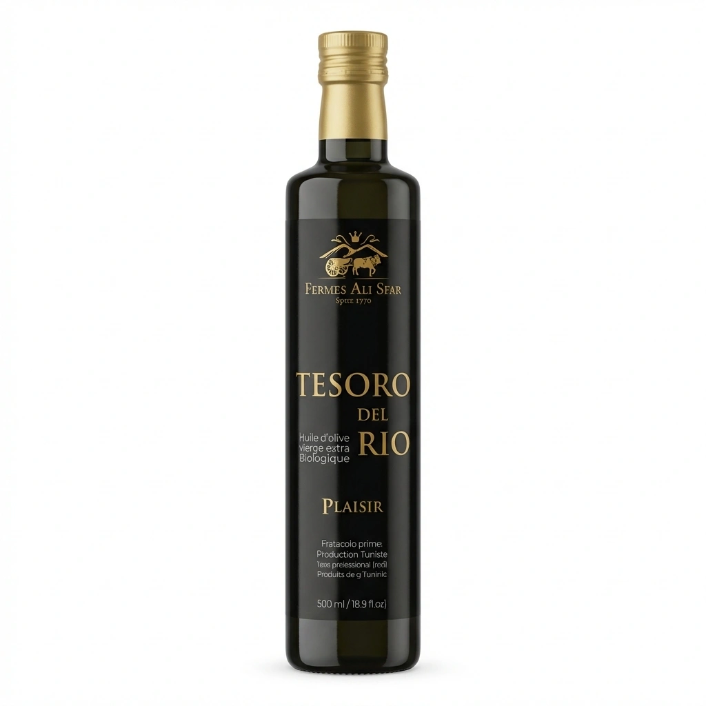 HUILE D'OLIVE EXTRA VIERGE BIO TESORO DEL RIO 12X500ML