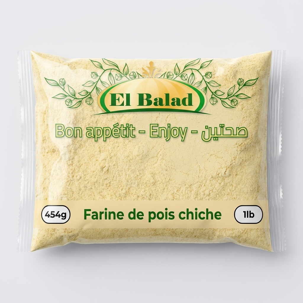 BALAD FARINE DE POIS CHICHE 12X1LBS