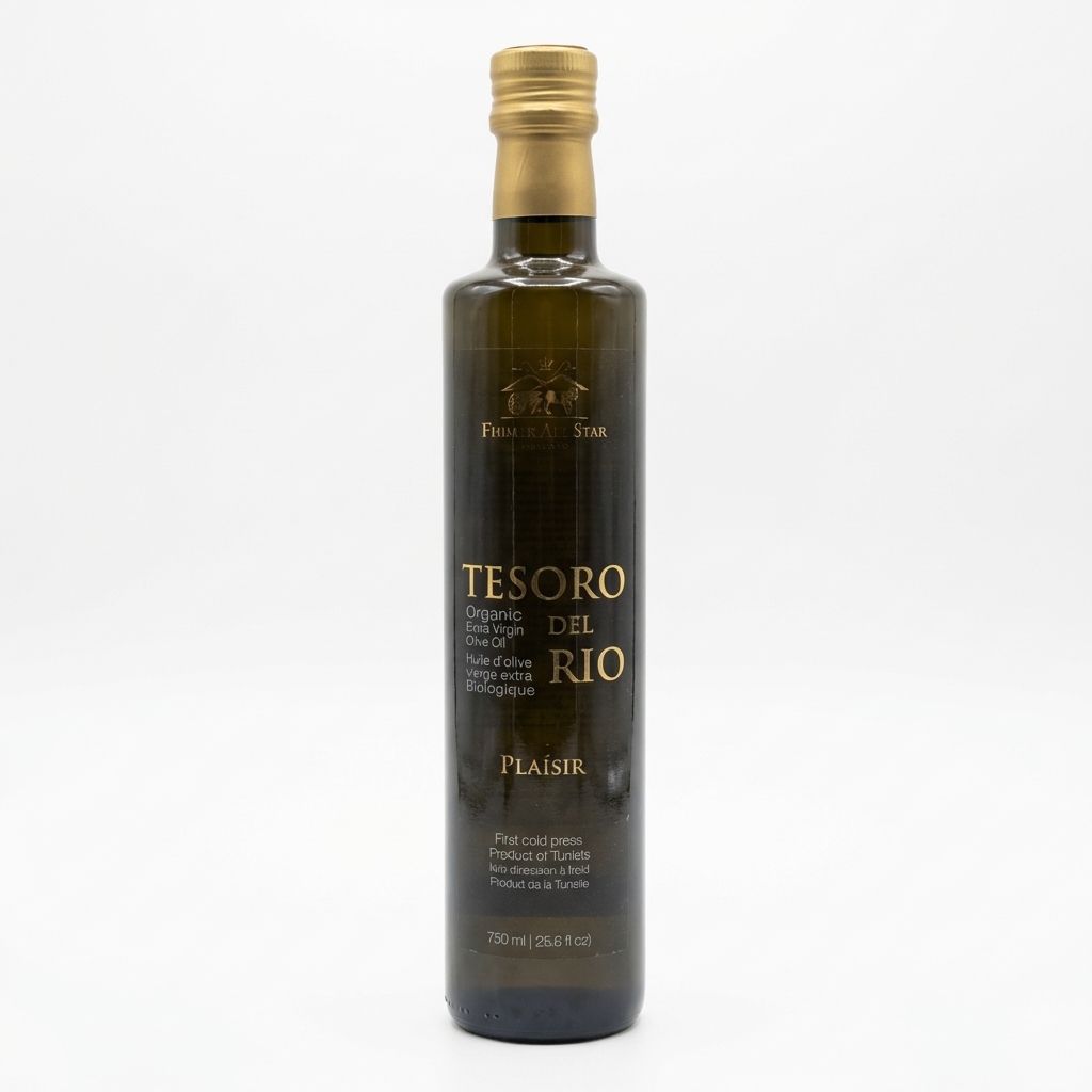 HUILE D'OLIVE EXTRA VIERGE BIO TESORO DEL RIO 12X750ML