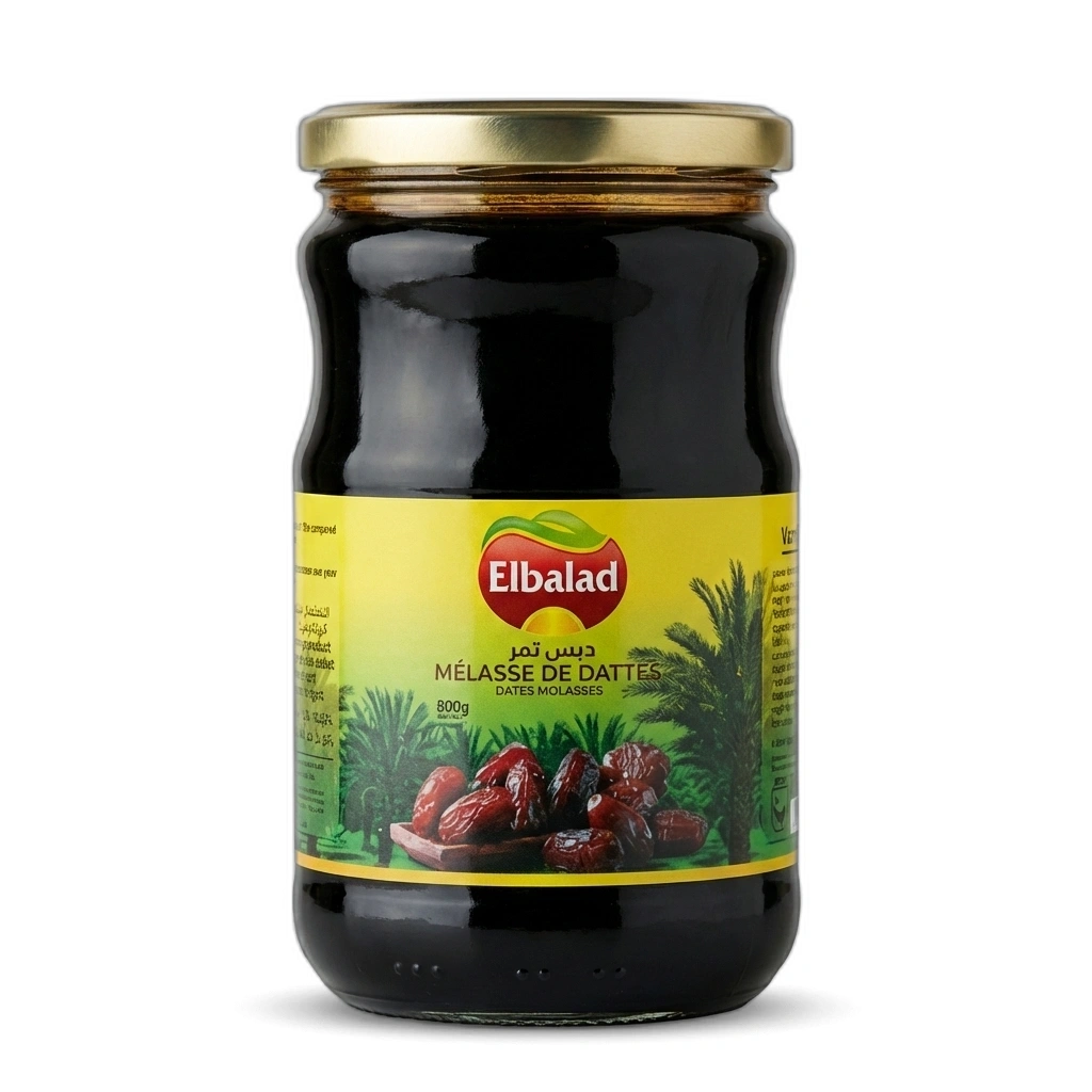 EL BALAD MOLASSES DE DATTES 12X800GRS