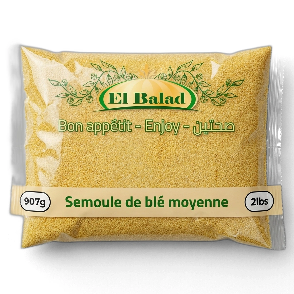 BALAD SEMOULE DE BLE MOYENNE 12X800GRS
