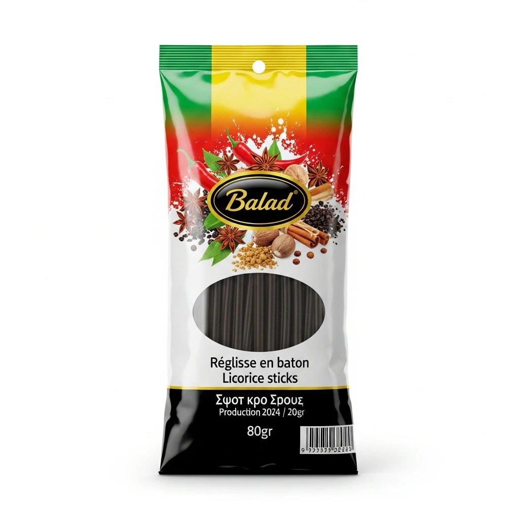 BALAD LICORICE ROOTS 32X80GRS