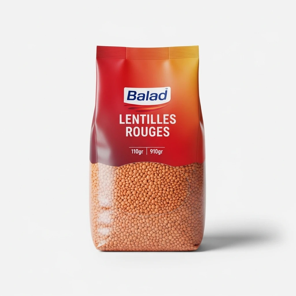 BALAD LENTILLE FOOTBALL ROUGE 12X2LBS